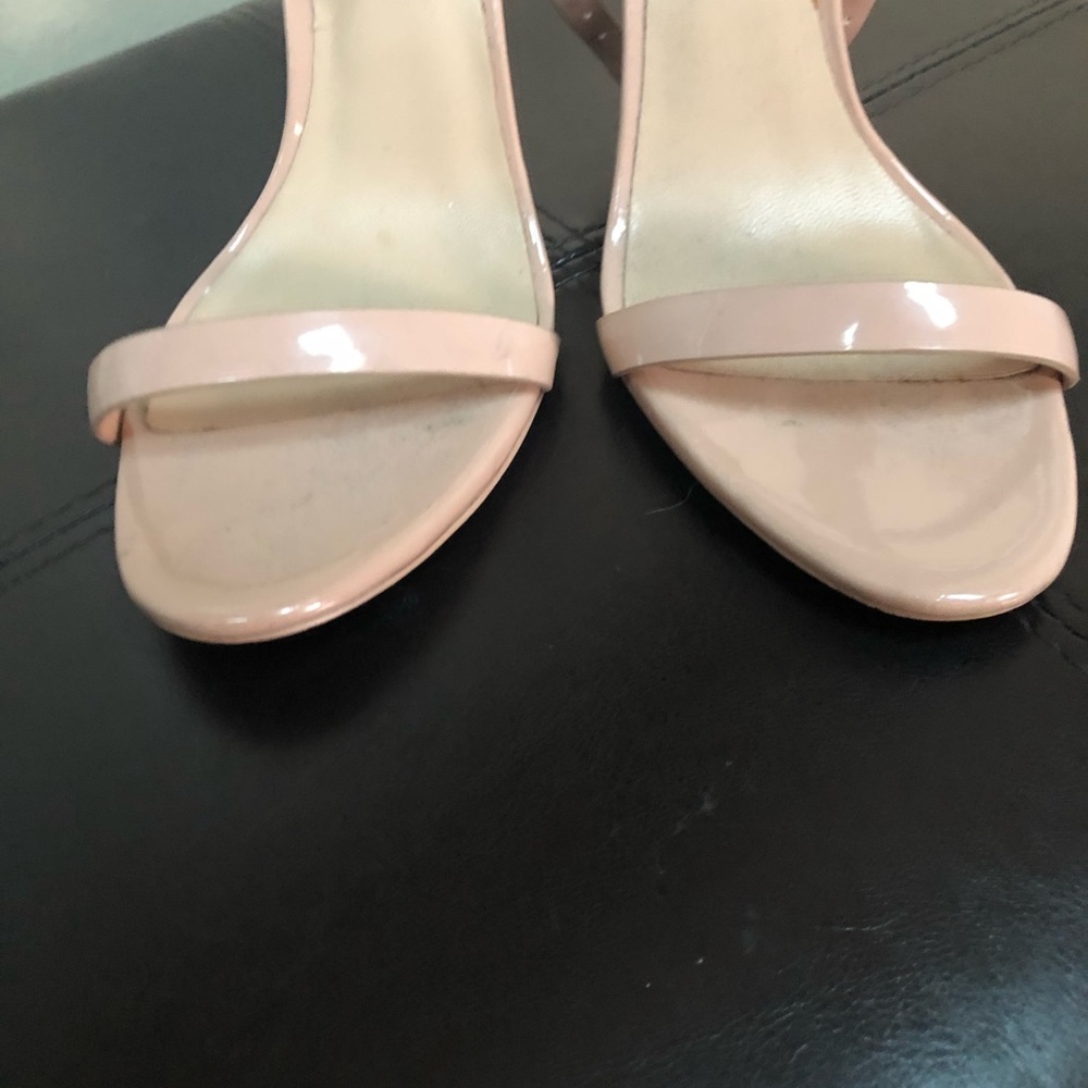 ALDO Excellent condition nude paten leather heels - Picture 3 of 7